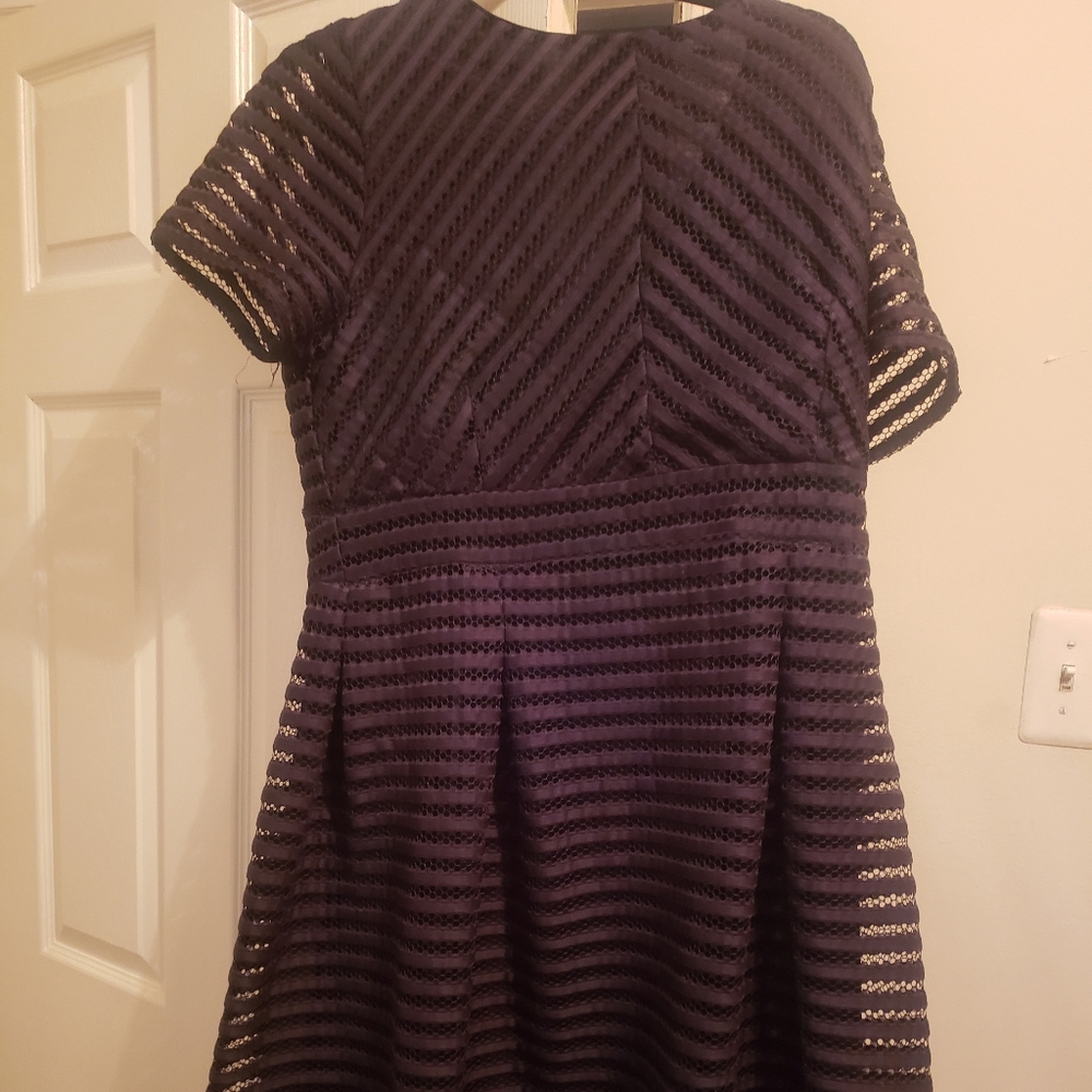 Plus Boutique Full Skirted Prom Midi Dress in Black (boohoo) - US size 14, NWT